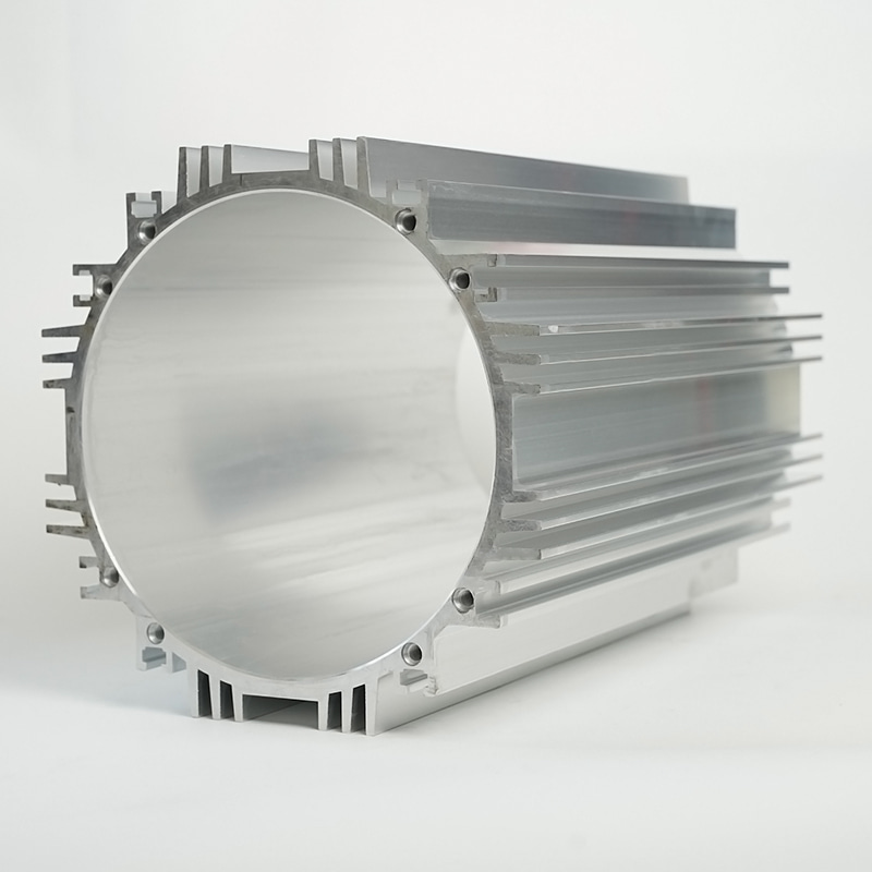Diamètre intérieur 215 Boîtier de moteur de climatiseur en aluminium extrudé